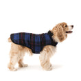Load image into Gallery viewer, Blue Plaid Fleece Lined Coat
