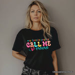 My Favorite People Call Me Nana T-Shirt, Black Casual Tee for Fun and Proud Grandmothers