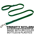 Load image into Gallery viewer, EcoBark Forest Green Dog Leash by Southlake Paws, made from recycled materials, featuring a padded comfort grip. Available in