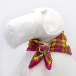 Personalized Dog Bandana Fausta Tartan