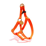 Found My Animal Orange Cotton Cat & Dog Harness – Adjustable, Durable & Stylish