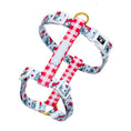 Load image into Gallery viewer, Frenchie Strap Harness - Cherries Blue