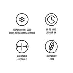 Elasto-Fit Ice Vest - Aqua