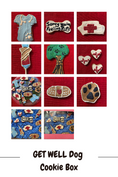 Load image into Gallery viewer, Get Well Organic Dog Cookie Box
