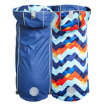 Reversible Elasto-Fit Raincoat - Navy/Navy 4XL