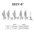 Load image into Gallery viewer, Reflective Leash - EEZY-6 - Black