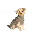 Load image into Gallery viewer, Gray Cable Knit Dog Sweater