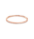 Load image into Gallery viewer, OLIVE & CHAIN Diamond Channel Bangle - Rose Gold