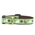 Load image into Gallery viewer, Up Country Garden Rabbit Cast Brass Dog Collar