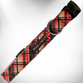 Load image into Gallery viewer, Plaid Dog Collars, Leads, and Bows - 4 Styles