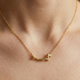 Load image into Gallery viewer, Dachshund Necklace- 925 Sterling Silver 18k Gold Plated