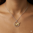 Load image into Gallery viewer, Playful Soul Dog Necklace- 925 Sterling Silver Two Tone