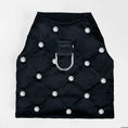 Load image into Gallery viewer, Glamour Baby Dog Harness-Caviar Black