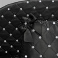 Load image into Gallery viewer, Glamour Baby Pet Bed: Caviar Black