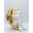 Load image into Gallery viewer, Angel Sculpture - Gold Chrome Wings - gold chrome wings angel sculpture, luxury sculpture, product image 2