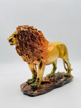 Load image into Gallery viewer, Gold Lion Statue in Chrome Plating