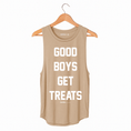 Load image into Gallery viewer, Good Boys Get Treats Women's Tank Top | Gift for Dog Moms | Made in USA