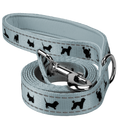 Load image into Gallery viewer, EcoBark Gray Dog Leash- Padded Comfort Grip Leash - 4ft, 5ft, and 6ft Leash for Small and Medium Dogs