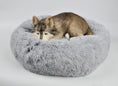 Load image into Gallery viewer, Mr. Peanut's 28" OrthoPlush® Pet Bed - Snowflake White Two Tone