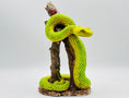 Load image into Gallery viewer, Green Snake Statue
