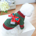 Load image into Gallery viewer, Christmas Bow Dog Sweater - Southlake Paws