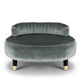 Load image into Gallery viewer, Greta Garbo Pet Bed in Misty Grey