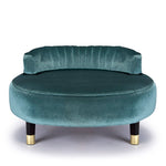 Greta Garbo Pet Bed in Turquoise
