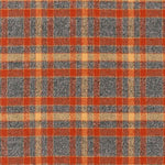 Grey Plaid Luxe Flannel Dog Bandana