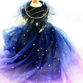 Load image into Gallery viewer, Designer Handmade Navy Blue Trailing Dog Party Dress - Southlake Paws