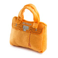 Load image into Gallery viewer, Barkin Bag - Orange | Squeaky Plush Dog Toy with Crinkle & Mesh Lining