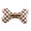 Load image into Gallery viewer, Tan Checker Chewy Vuiton Bone Toy