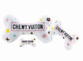 Load image into Gallery viewer, White Chewy Vuiton Bone Toy