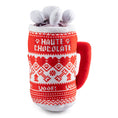 Load image into Gallery viewer, Haute Chocolate Holiday Christmas Plush Dog Toy