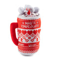 Load image into Gallery viewer, Haute Chocolate Holiday Christmas Plush Dog Toy