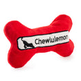 Load image into Gallery viewer, Chewlulemon Bone | Squeaky Plush Dog Toy with Crinkle & Mesh Lining