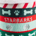 Load image into Gallery viewer, Starbarks Ginger Bark Latte Holiday Christmas Plush Dog Toy