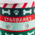 Load image into Gallery viewer, Starbarks Ginger Bark Latte Holiday Christmas Plush Dog Toy