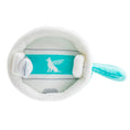 Load image into Gallery viewer, Snuggly Cup - Teal | Squeaky Plush Dog Toy with Crinkle & Mesh Lining