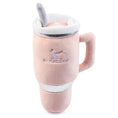 Load image into Gallery viewer, Snuggly Cup - Blush | Squeaky Plush Dog Toy with Crinkle & Mesh Lining