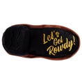 Load image into Gallery viewer, Brown Cowboy Boot | Squeaky Plush Dog Toy with Crinkle & Mesh Lining