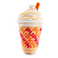 Load image into Gallery viewer, Pupkin' Donuts Iced Coffee | Squeaky Plush Dog Toy with Crinkle & Mesh Lining