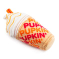 Load image into Gallery viewer, Pupkin' Donuts Iced Coffee | Squeaky Plush Dog Toy with Crinkle & Mesh Lining