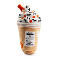 Load image into Gallery viewer, Pupkin' Donuts Halloween Iced Cup | Squeaky Plush Dog Toy with Crinkle & Mesh Lining