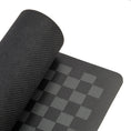 Load image into Gallery viewer, Black Checker Chewy Vuiton Bowls & Placemat Bundle
