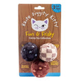 Load image into Gallery viewer, KV Balls (Checker) Catnip Toys