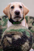 Load image into Gallery viewer, HuggleCause™, Warrior Canine Connection, Camouflage HuggleFleece® Plush Ball Dog Toy - image 3