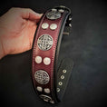 Load image into Gallery viewer, The "Hektor" Burgundy Collar LIMITED