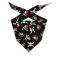 Load image into Gallery viewer, Halloween Dog Bandana Jolly Roger Skull
