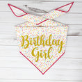 Load image into Gallery viewer, Happy Birthday Boy or Girl Tie Dog Bandana