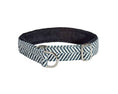 Load image into Gallery viewer, Bowsers Designer Slip Dog Collar in durango-flamingo